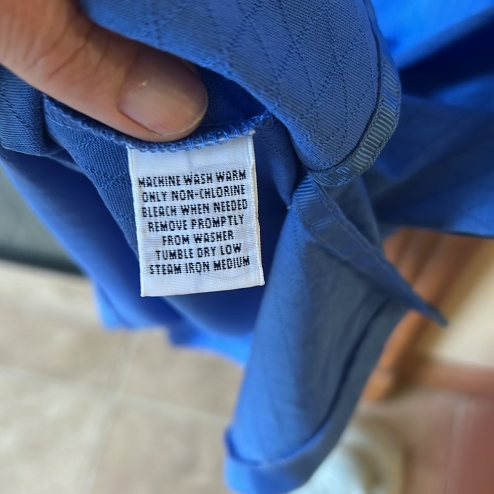 Polo blue golf shirt - Picture 4 of 4